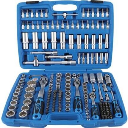 Autocle Juego de Herramientas con Dados "Gearlock" Multiusos 1/4" | 3/8" | 1/2" | de 192 Piezas