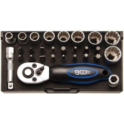 Autocle Kit de Herramientas  1/4" Dados Multiusos "Gearlock"  28 Piezas