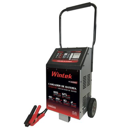 Cargador Movil Automatico de Baterias 12/24V con Arrancador de Motor