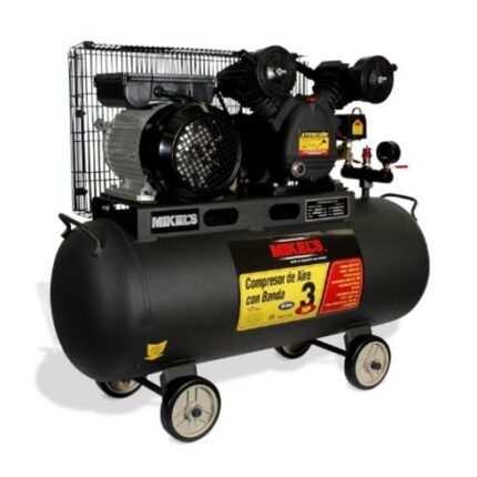 Compresor de Aire 3hp con Banda 60lts