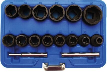 Dados Extractores en Espiral 1/2"  8-27 mm