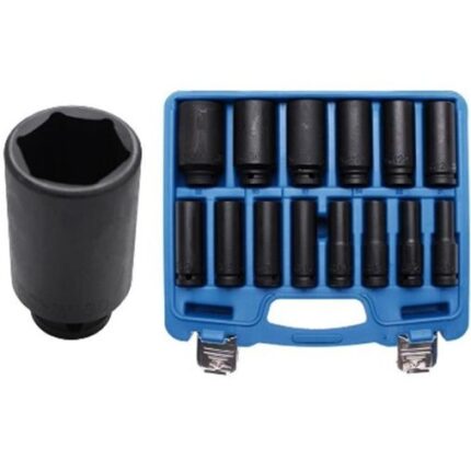 Juego de Dados de Impacto  1/2"  10 -32 MM | 14 pz