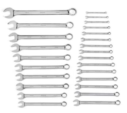 Juego de Llaves Mixtas Empuñadura Estándar , 12 Puntas, 9 MM a 36 MM