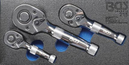 Matracas Extra Cortas  1/4" Y 3/8" y 1/2"